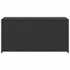 vidaXL Garten-Auflagenbox Schwarz 120x50x60 cm Poly Rattan
