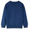 Kinder-Sweatshirt Marineblau 116