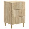 vidaXL Nachttisch Sonoma-Eiche 43 x 41 x 66,5 cm Holzwerkstoff