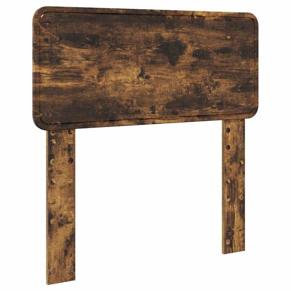 vidaXL Kopfteil mit Kopfteil Geräucherte Eiche 75 cm Holzwerkstoff