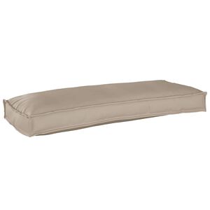 vidaXL Kissen Taupe 100 x 40 x 8 cm Oxford-Stoff