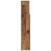 vidaXL Kopfteil Schrank Altholz 100 x 19 x 103,5 cm Holzwerkstoff