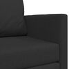 vidaXL Schlafsofa 110cm Schwarz Stoff
