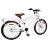 vidaXL Kinderfahrrad 20 Zoll f&uuml;r 6-11 Jahre alt Wei&szlig;