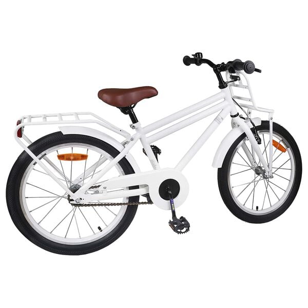 vidaXL Kinderfahrrad 20 Zoll f&uuml;r 6-11 Jahre alt Wei&szlig;