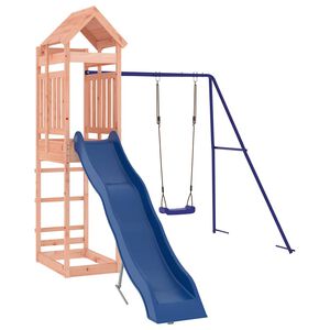 vidaXL Spielturm Massivholz Douglasie