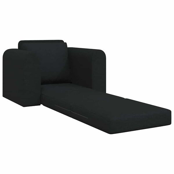 vidaXL Schlafsofa Schwarz 98 x 71 x 83 cm Stoff