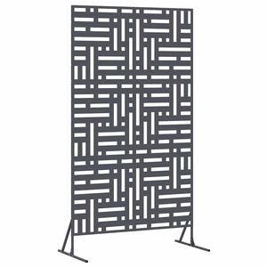 vidaXL Sichtschutz Anthrazit 100 x 50 x 180 cm Stahl