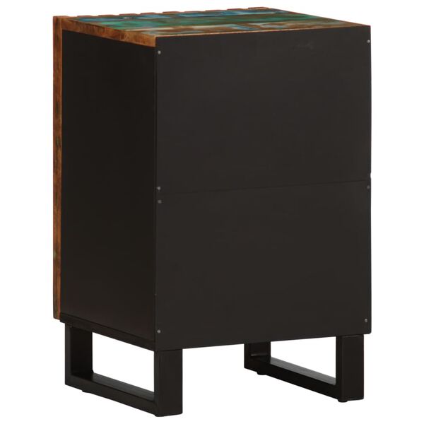 vidaXL Badschrank 38x34x58 cm Massivholz Akazie