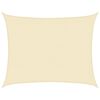 vidaXL Sonnensegel 160 g/m&sup2; Creme 6x8 m HDPE