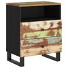 vidaXL Nachttisch 50x33x62 cm Altholz Massiv & Holzwerkstoff