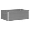vidaXL Garten-Hochbeet WPC 150 x 100 x 54 cm Grau