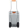 vidaXL Camping-Wassertank mit Rollen 25 L Grau