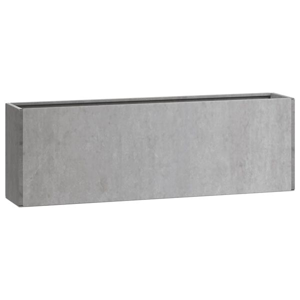 vidaXL Wand-Pflanzk&uuml;bel 2 Stk. Rostig Cortenstahl 53x10x17 cm