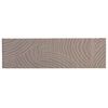 vidaXL K&uuml;chen Teppich Braun skandinavisch 150 x 45 cm 100% Polyamid