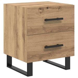vidaXL Nachttisch Artisan-Eiche 40 x 35 x 47,5 cm Holzwerkstoff