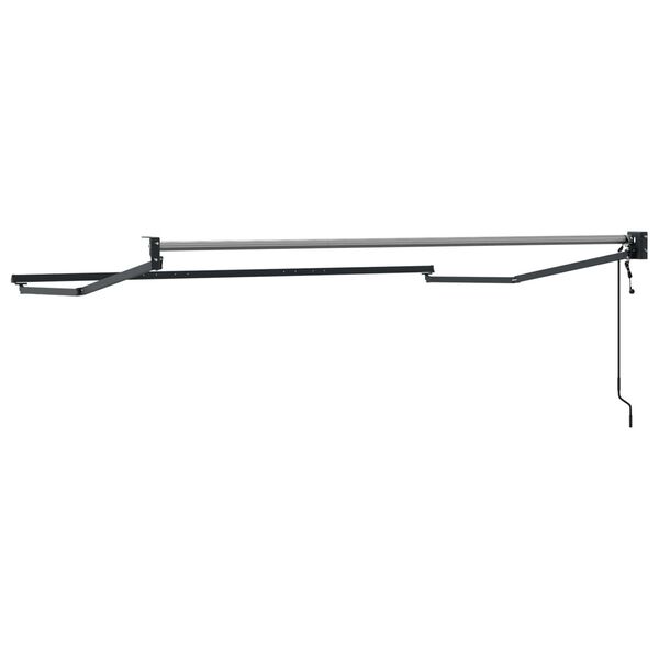 vidaXL Elektrisches Markisenrahmen Anthrazit 2,5 x 2 m Aluminium