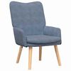 vidaXL Sessel Blau 63 x 67 x 94 cm Stoff