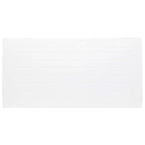 vidaXL 3D-Wandpaneele 10 Stk. Rot und Weiß 100x50 cm EPS