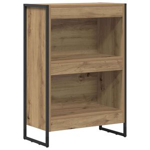 vidaXL B&uuml;cherregal 60 x 30 x 86,5 cm Holzwerkstoff Kunsthandwerk Eiche