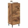 vidaXL Sideboard Altholz 34 x 34,5 x 90 cm Holzwerkstoff