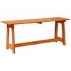 vidaXL Bank Outdoor Braun 119 x 37 x 47 cm Massives Kiefernholz