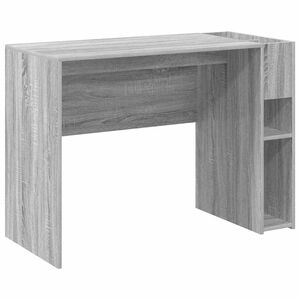 vidaXL Schreibtisch Graues Sonoma 109 x 50 x 78 cm Holzwerkstoff