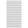 vidaXL Doppelrollo Hellgrau 125x200 cm Stoffbreite 120,9 cm Polyester