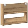 vidaXL Wand-Schuhregal Artisan-Eiche 80x18x60 cm Holzwerkstoff