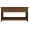 vidaXL Couchtisch Braun Eichen-Optik 102x50x52,5 cm Holzwerkstoff