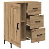 vidaXL Sideboard Artisan-Eiche 69.5 x 34 x 90 cm Holzwerkstoff