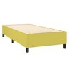 vidaXL Boxspringbett mit Matratze Gr&uuml;n 90x190 cm Stoff