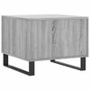 vidaXL Couchtisch Grau Sonoma 50x50x40 cm Holzwerkstoff