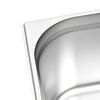 vidaXL Gastronormbehälter 2 Stk. GN 1/2 200 mm Edelstahl