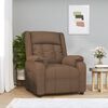 vidaXL Relaxsessel Braun Stoff