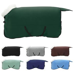 vidaXL Pferdedecke Dunkelgr&uuml;n 135 cm Polarfleece