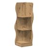 vidaXL Eckregal Artisan-Eiche 34 x 33 x 102 cm Holzwerkstoff