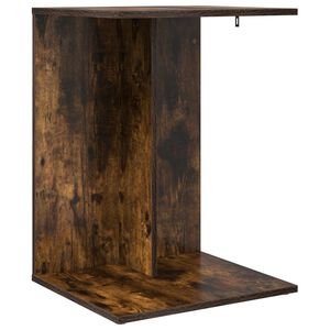 vidaXL Beistelltisch Ger&auml;ucherte Eiche 45 x 40 x 62,5 cm Holzwerkstoff