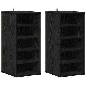 vidaXL Schuhschrank 2 stk. 32 x 35 x 70 cm Holzwerkstoff