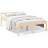 vidaXL Seniorenbett 120x200 cm Massivholz Kiefer