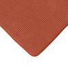 vidaXL Sitzkissen 4 pcs Rot-Orange 40 x 40 x 3 cm Cordstoff