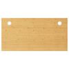 vidaXL Schreibtischplatte 100x50x4 cm Bambus