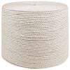 vidaXL Juteseil 8 mm Wei&szlig; 100% Tossa Jute