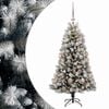 vidaXL K&uuml;nstlicher Weihnachtsbaum mit klappbaren Zweigen und Kugeln