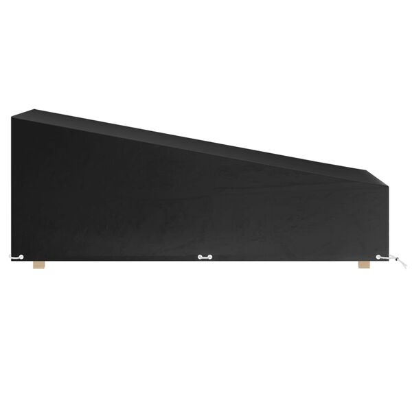 vidaXL Abdeckung für Sonnenliege 12 Ösen 205x75x40/70 cm Polyethylen