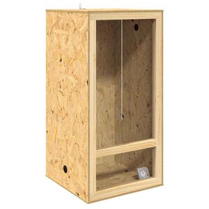 vidaXL Terrarium Braun 50 x 50 x 100 cm OSB