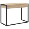 vidaXL Schreibtisch mit Speicher Sonoma 100 x 50 x 75 cm Holzwerkstoff