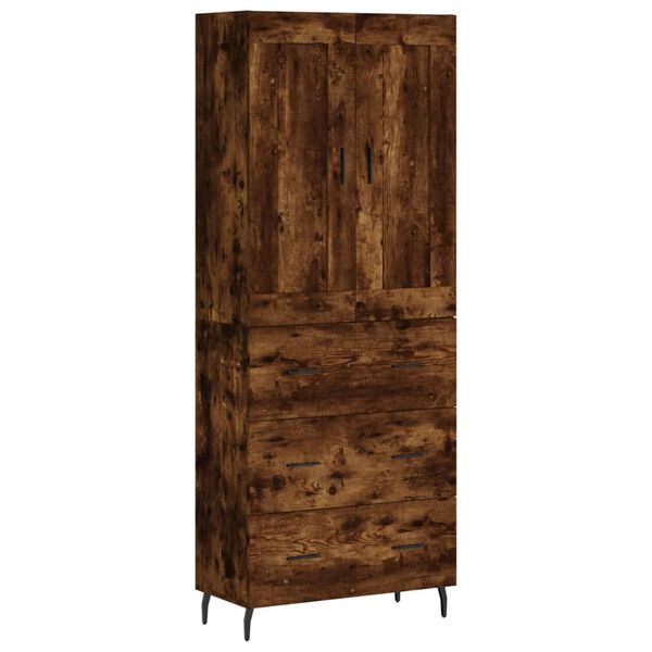 vidaXL Highboard R&auml;uchereiche 69,5x34x180 cm Holzwerkstoff