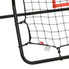 vidaXL Softball Rebounder 88x79x137 cm Stahl