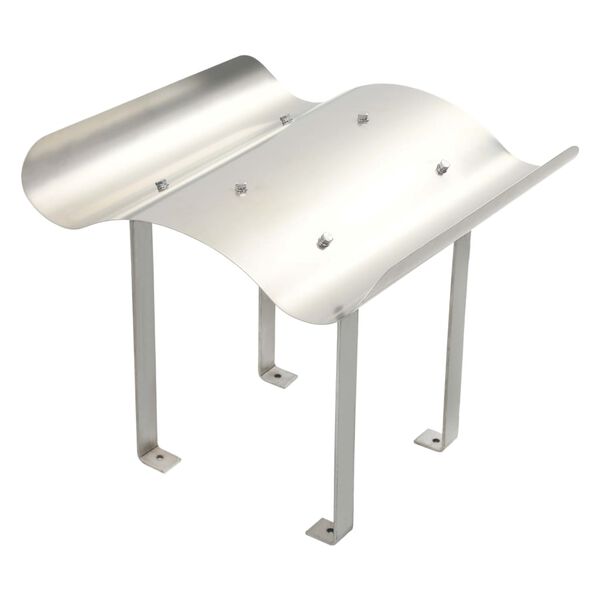 vidaXL Schornsteinabdeckung Edelstahl 70 x 100 x 38 cm